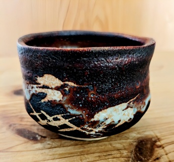 鼠志野鳥草文椀