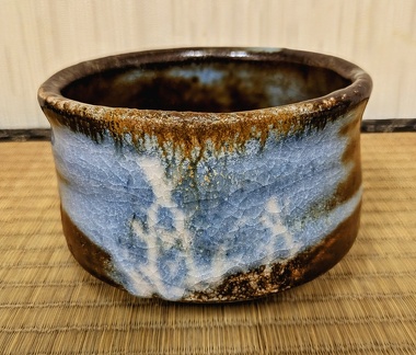 灰被り志野茶盌
