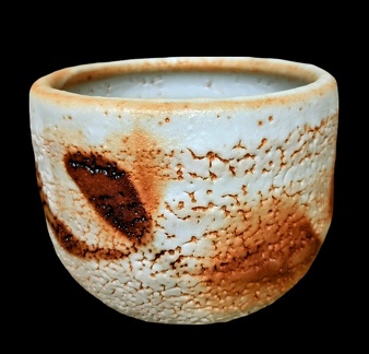 志野茶盌