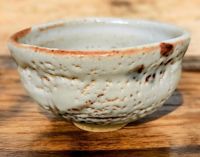 志野茶盌