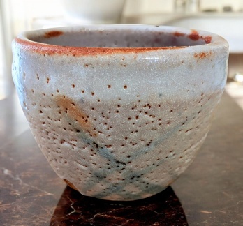 志野茶盌