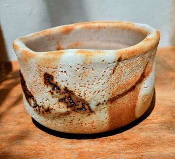 志野茶盌