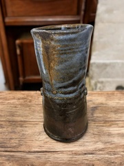 灰被り志野花入