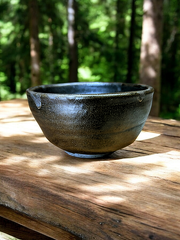 瀬戸黒茶盌