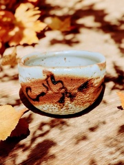 志野茶盌