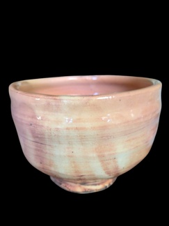 I−４　粉引茶盌