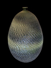 灰釉大飾り壺