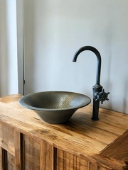 アンテイークブロンズ手洗鉢３２cm