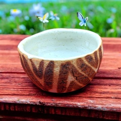 志野茶盌