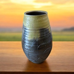灰釉壺